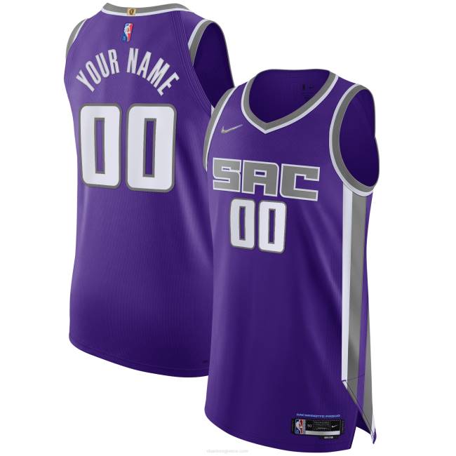 NBA N40H1121 Sacramento kings nike purple diamond swingman αυθεντική προσαρμοσμένη φανέλα